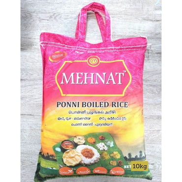 Arroz precocido Ponni | Ponni Boiled Rice 10kg Mehnat