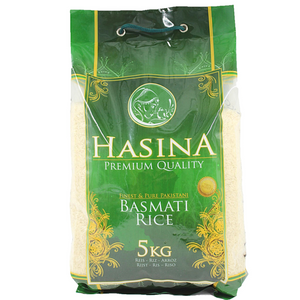 Arroz Basmati Largo Superior  "Hasina" | "Hasina" Superior Basmati Long Rice 5kg