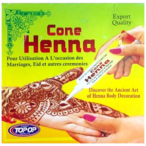 Henna en cono (tatuaje temporal) | Henna Cone (temporary henna tattoo) | Mehandi cone 40g