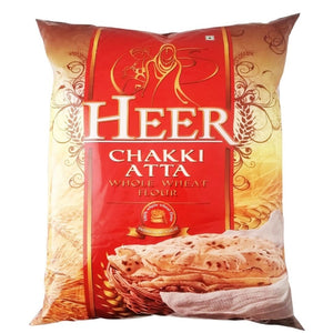 Harina de trigo para Chapati | Wheat Flour for Chapati 5kg Heer Chakki Atta