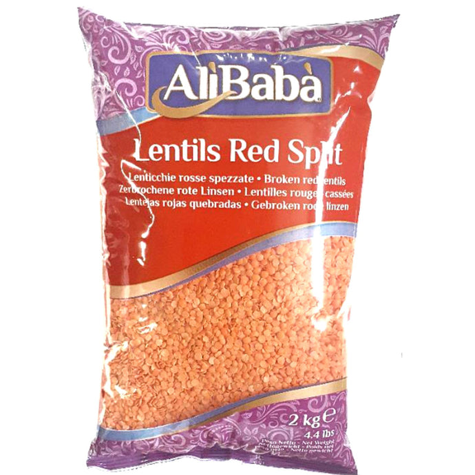 Lentejas Rojas (Lens culinaris) | Red Lentils | Masoor dal 2kg a.b