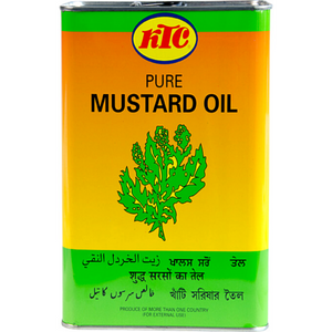Aceite De Mostaza Para Cocinar | Mustard Oil for Cooking 4Ltr. KTC