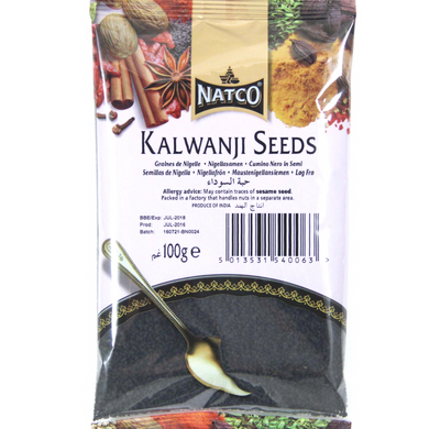 Semillas de Ajenuz o Nigella (nigella sativa) | Nigella seeds | Kalonji 100g Natco