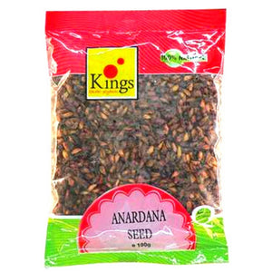 Semillas de granada | Pomegranate seeds | Anardana 100g Kings