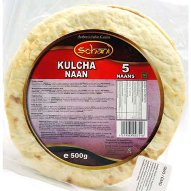 Pan Tradicional Kulcha Naan | Kulcha Naan 5pcs. Schani