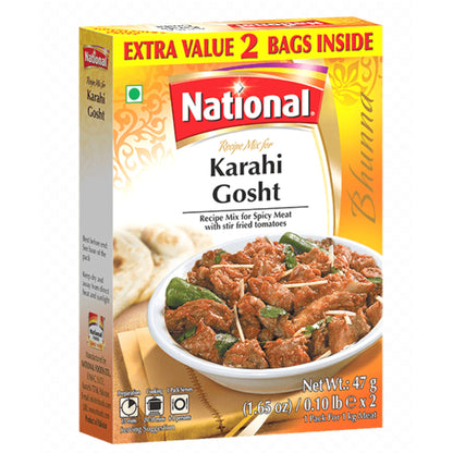 Especias para Guiso tradicional de Carne | Karahi Gosht Masala 94g National