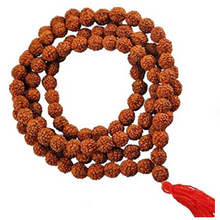 Load image into Gallery viewer, Rudraksha Mala (with length of appr.22 to 24 inches)