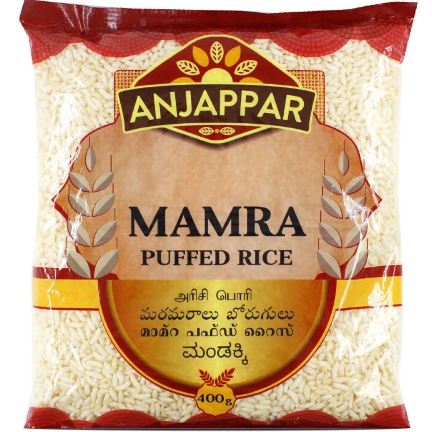 Puffed Rice | Puffed Rice | Mamra Bhel 400g Anjappar