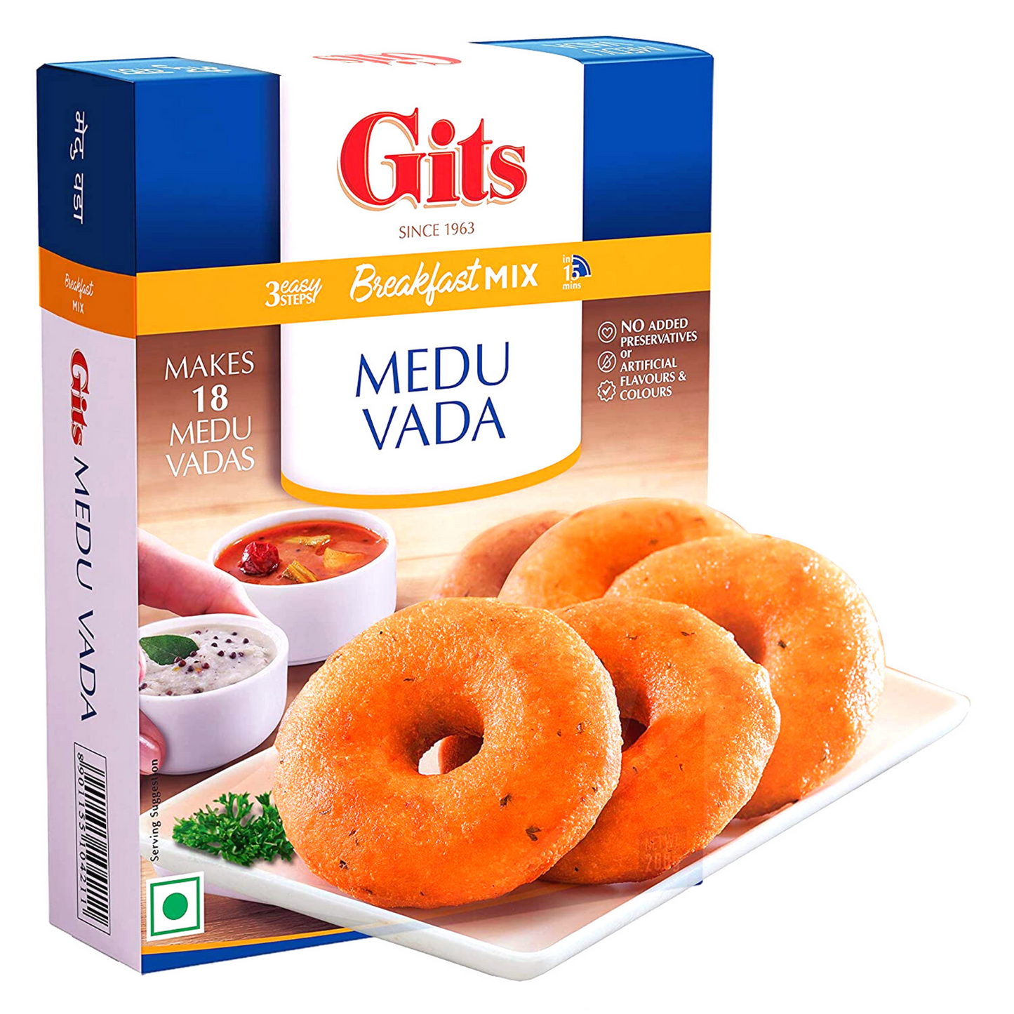 Prepared for Medu Vada | Medu Vada Mix 200g Gits