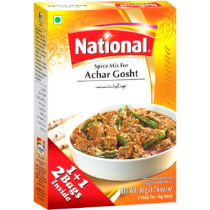 Especias para Guiso tradicional de Carne | Achar Gosht Masala 100g National