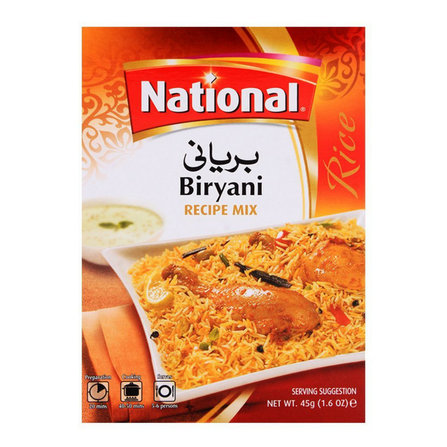 Especias para Arroces | Biryani Masala 78g National