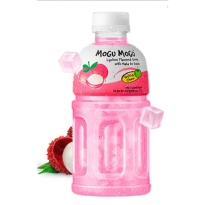 Bebida de sabores frutales | Mogu Mogu Lychee Flavored Drink 320ml