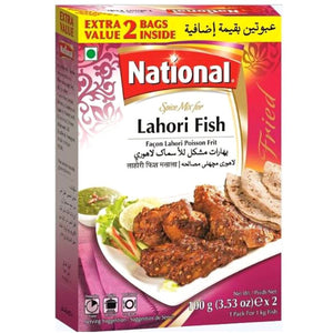 Especias para Pescado frito estilo Lahori  | Lahori Fish Masala 100g National