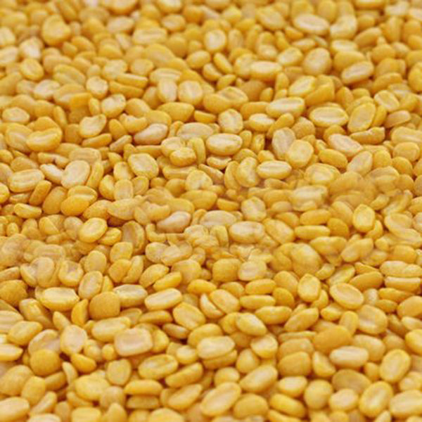 Split and peeled Mung beans (Vigna radiata) | Mung dal Yellow 1kg Natco