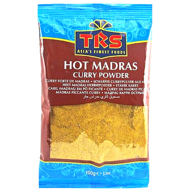 Curry De Madras picante | Madras Curry Powder Hot 100g TRS