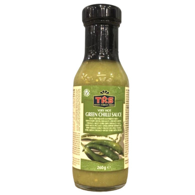 Salsa de Chile verde picante | Green Chilli Sauce Hot 260g TRS