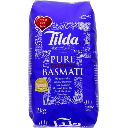 बासमती चावल | बासमती चावल 2kg "TILDA"