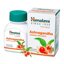 Cargar imagen en el visor de la galería, Ashvagandha (withania somnífera) tabletas | Ashvagandha Tablets Himalaya Pure Herbs 60tablets