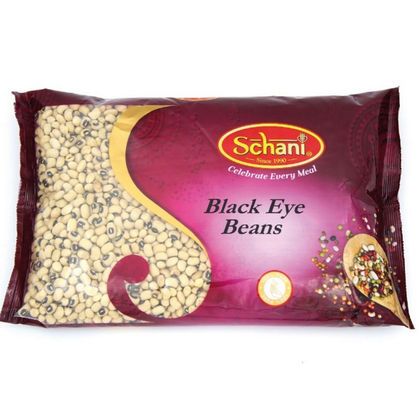 Judias esparrago (Vigna unguiculata) | Black Eye Beans 1kg Schani