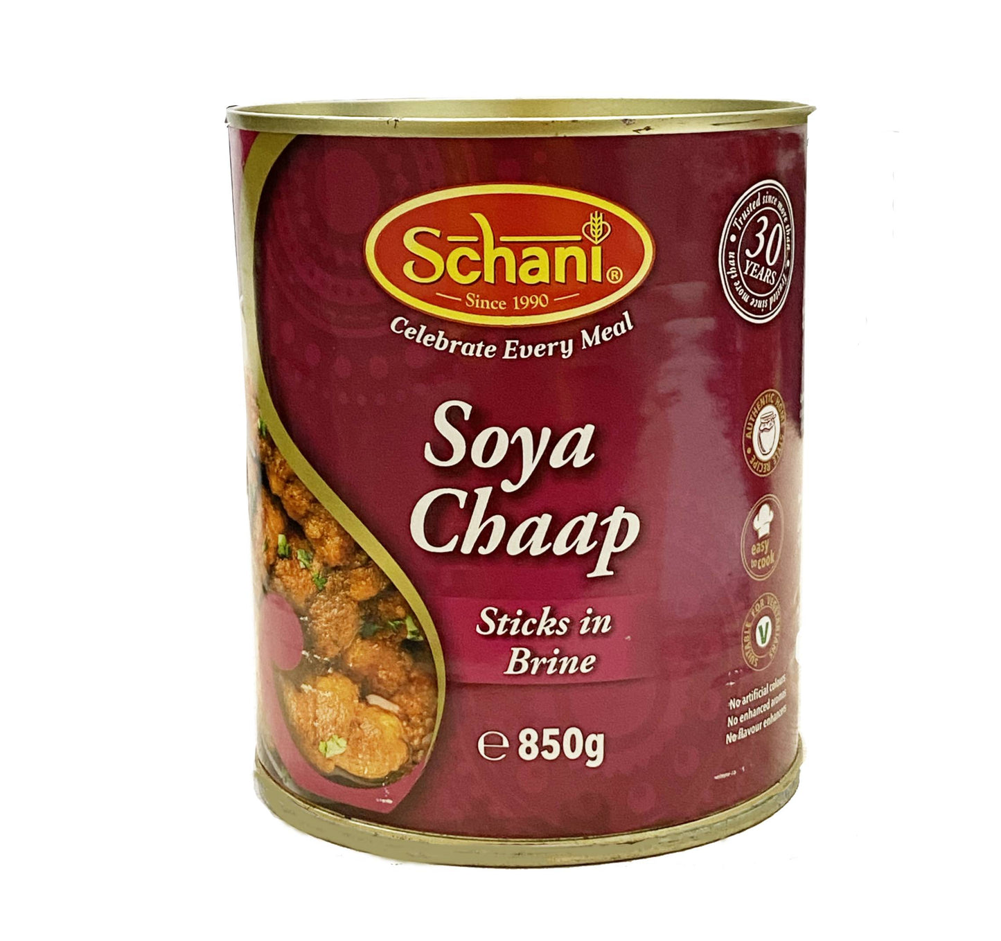 Vegetable Protein Tacos | Soya Chaap Vegetarian Protein Schani 850 g