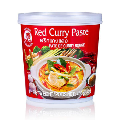 Pasta de Curry Rojo Tailandes | Thai Red Curry Paste 400g