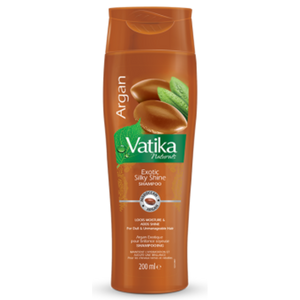 Champú Brillo Sedoso Argan Exotic | Argan Exotic Silky Shine Shampoo 400ml Vatika Dabur