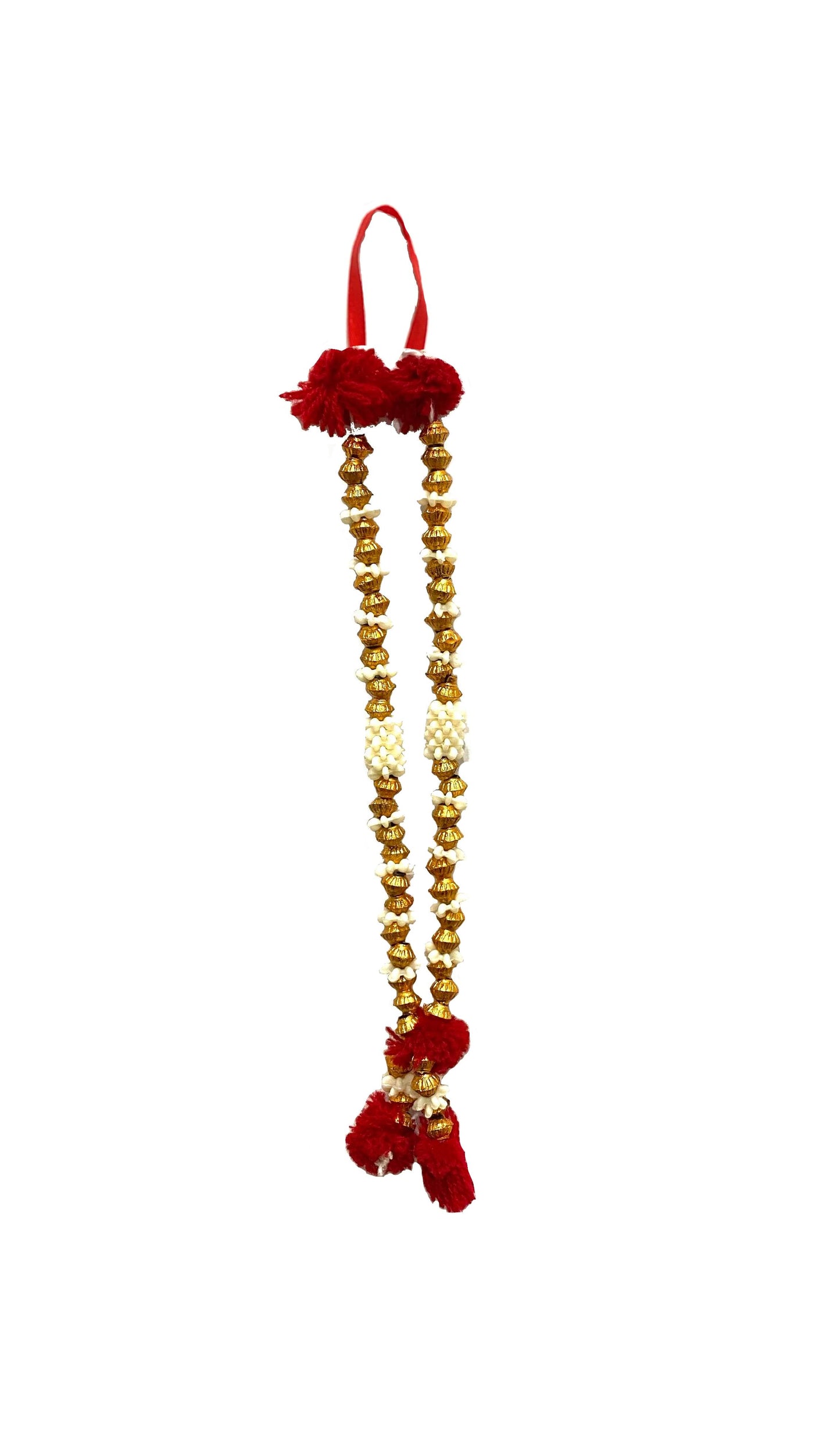 Small Artificial Flower Garland for Idol Mala for God | Small Artificial Flower Multipurpose Garland (Mala)