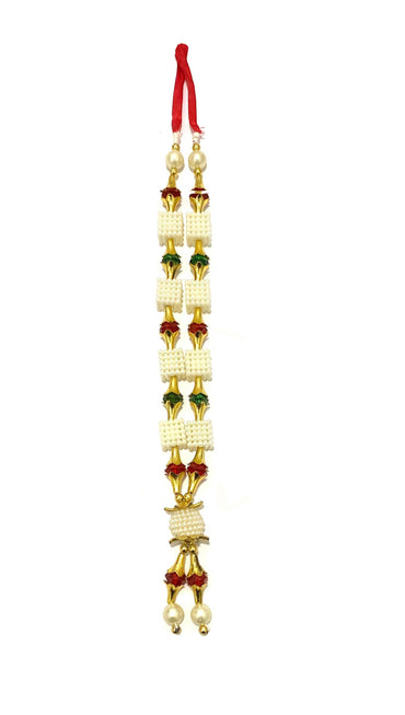 Medium Pearl Garland | Medium Artificial Flower Multipurpose Garland (Mala)