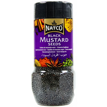 Semillas de Mostaza Negro | Black Mustard Seeds 100g Natco