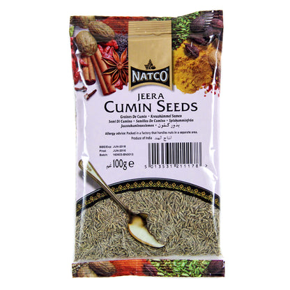 Semillas de Comino (Cuminum cyminum) | Cumin Seeds 100g Natco