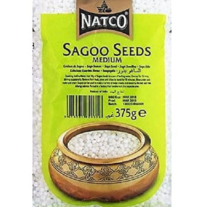 Semillas de Sago (Tapioca) | Sago Seeds | Sabudana M. 375g Natco
