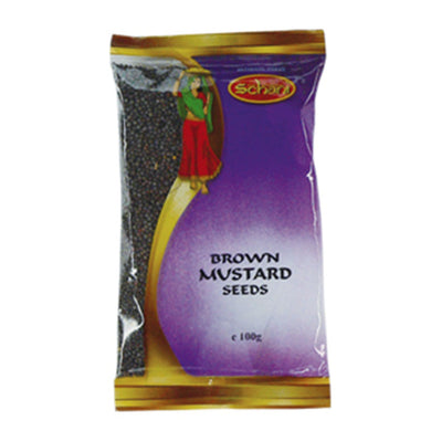 Semillas de Mostaza Maroon | Brown Mustard Seeds 100g Schani