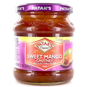 Chutney de mango dulce |  Sweet Mango Chutney 340g Patak's