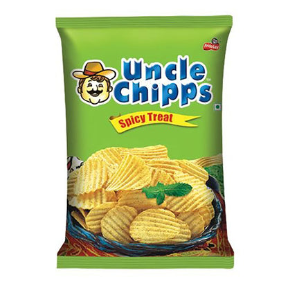 Aperitivos patatas fritas | Uncle Chips Spicy Treat 55g